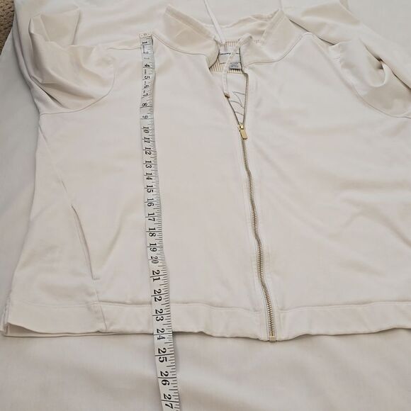 Tommy Bahama Martinique Pineapple Full-Zip Sweatshirt ~ Size L - Picture 7 of 8